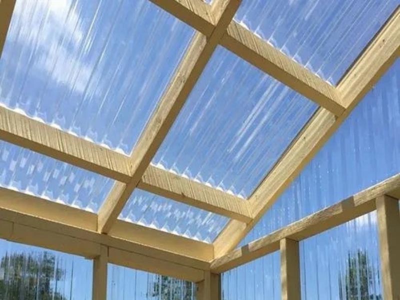 Mașină de fabricat foi ondulate de acoperiș din policarbonat PC pentru acoperiș solar din plastic