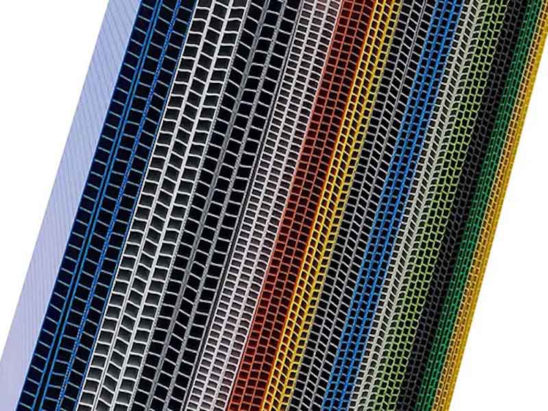 Extrudare foaie de fagure PP antistatică